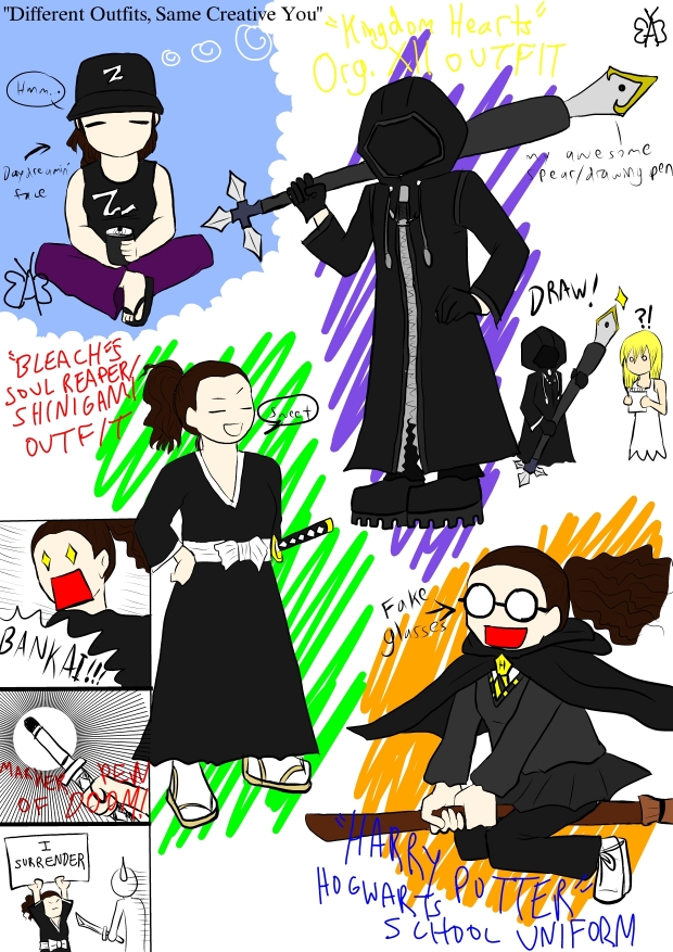 Me: Different Outfits