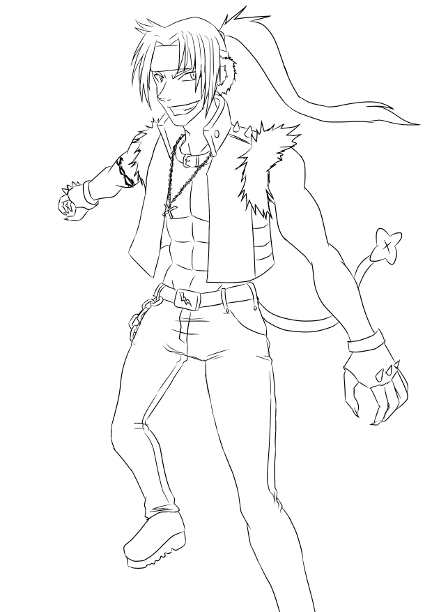 Xio ready for battle WIP