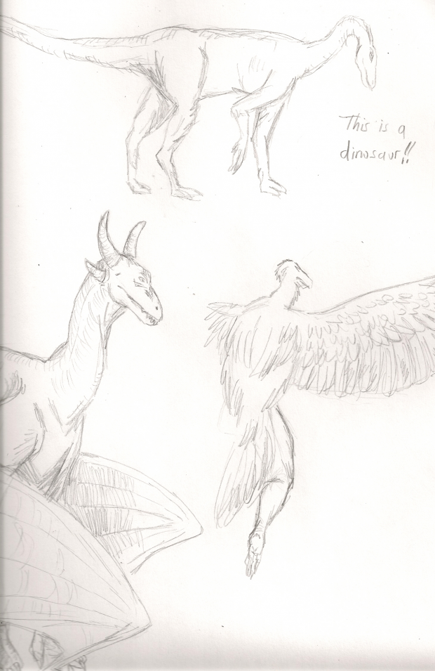Dragons Practice Sketches