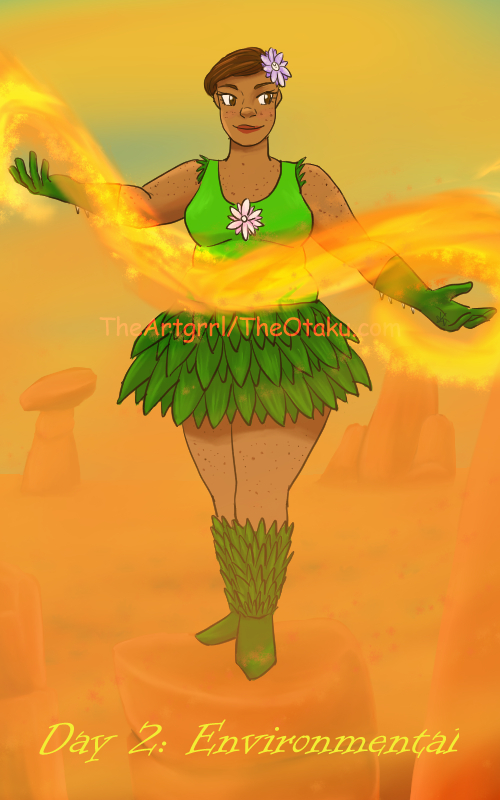 Magical Girl Day 2: Environmental