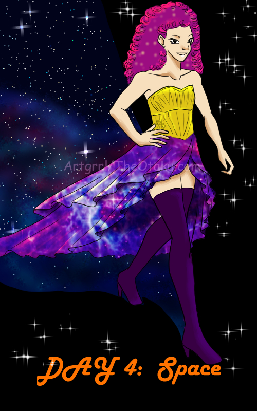Magical Girl Day 4: Space