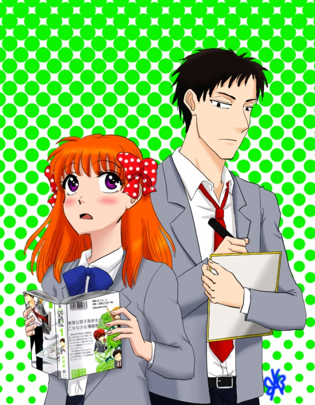 Chiyo and Nozaki