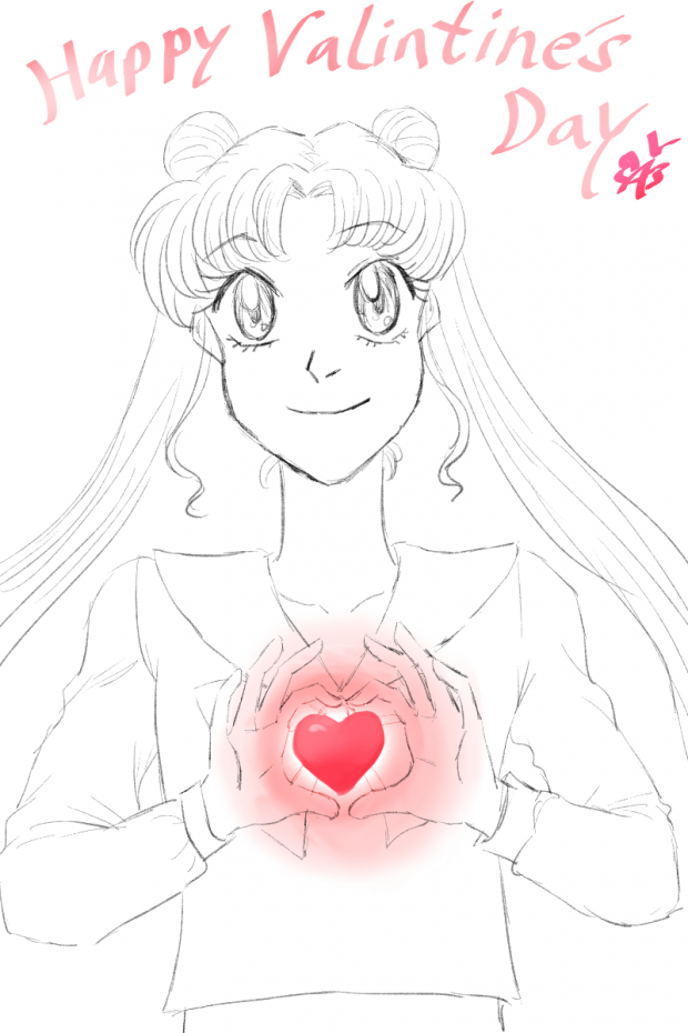 Usagi gives you a heart