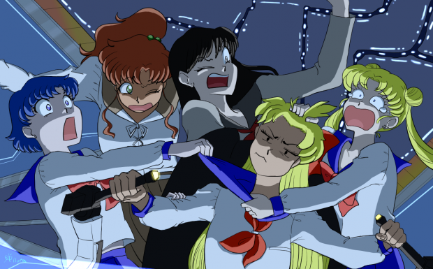 If the Sailor Guardians were Voltron Paladins