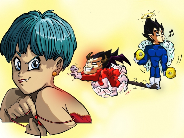 Vegeta just wants to train...