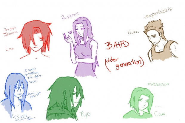 Older Generation Sketches