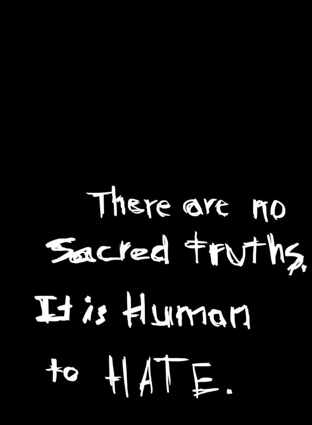 "Sacred Truths" First Page