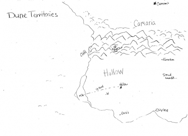 Dune Territories Detail Map outline