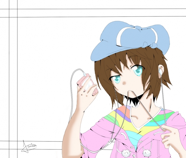 Lineart:My Music-Haxelo