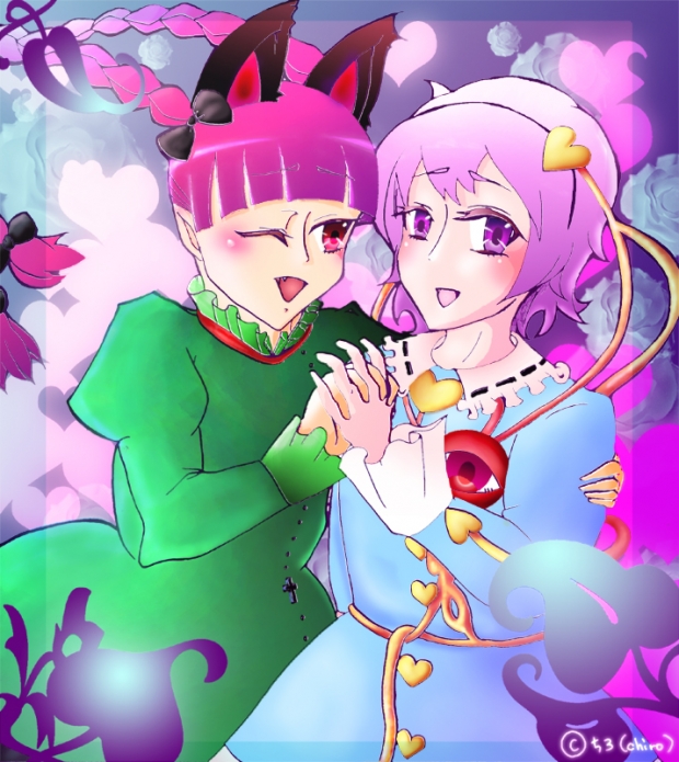 [Touhou]Satori and Orin