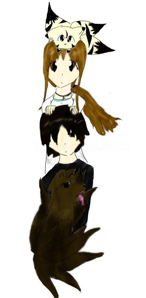 Kari and Ryo
