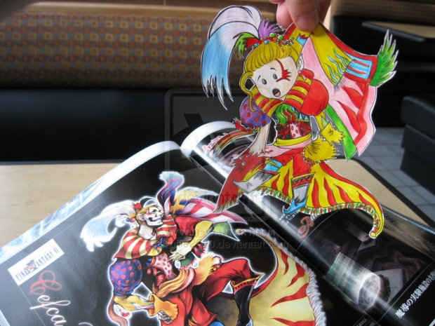Chibi Kefka  :Paper Child :
