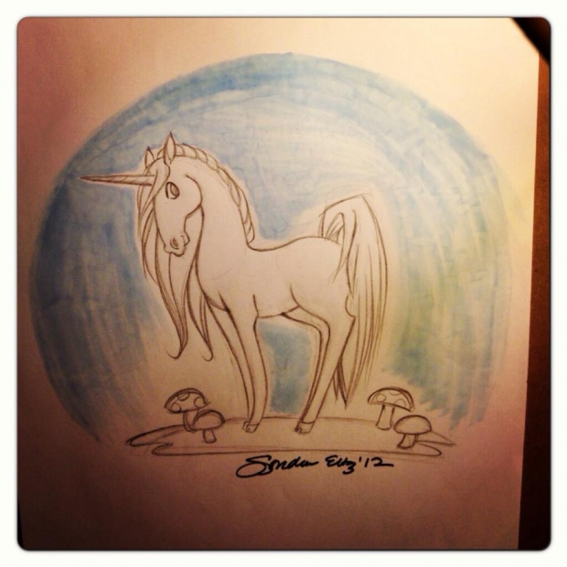 Unicorn illustration .....