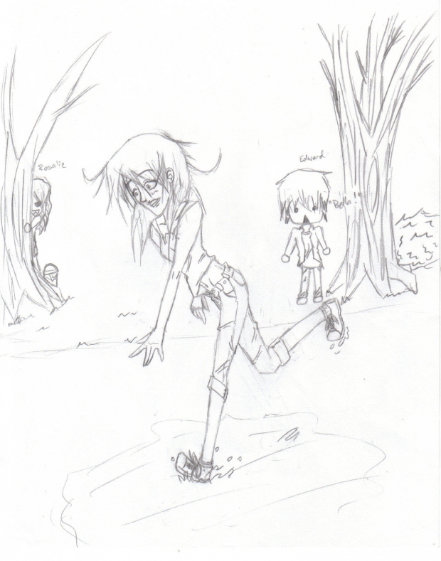 Bella falling...again