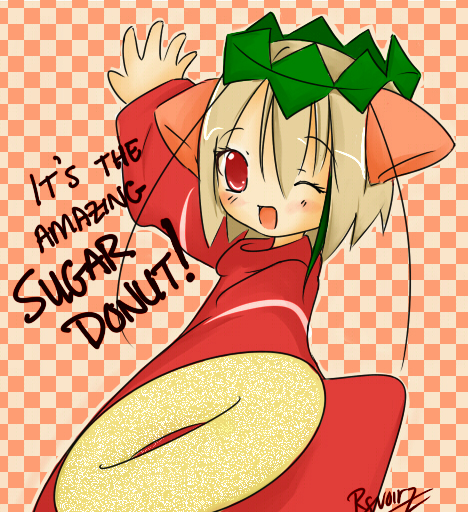 Hoppip and her Sugar Donut!!