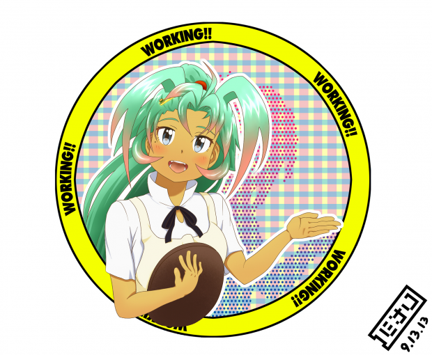 Chihaya x Working!!  (+ video)