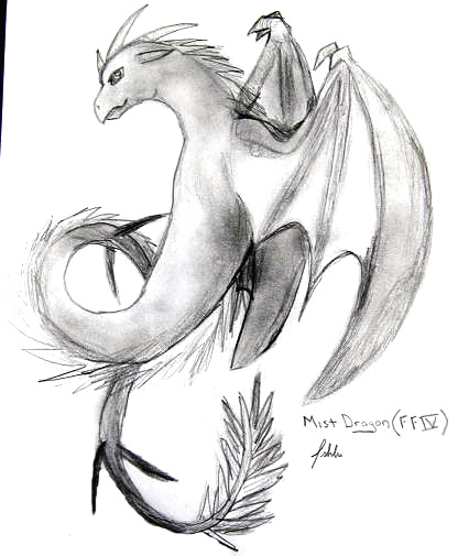 Final Fantasy 4's Mist Dragon