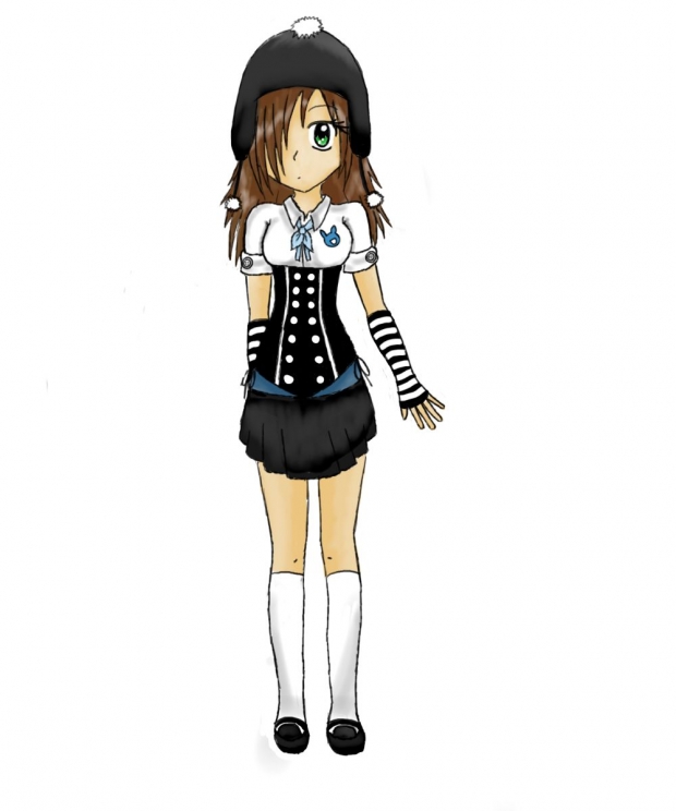 Me In TheOtaku Academy Uniform