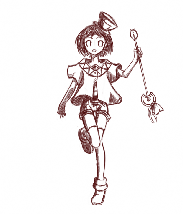 Character Sketch ~White Mage~ "Rose"