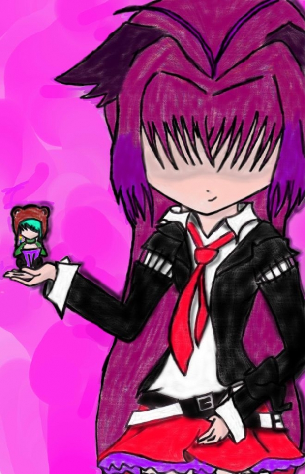 Nelly and Uri (my shugo chara OCs)