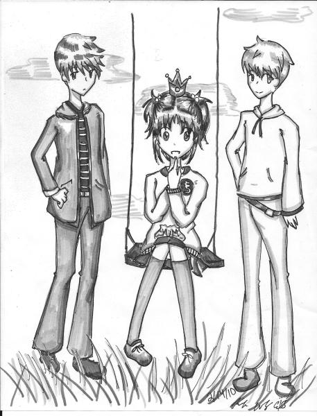 My Princess On the swings