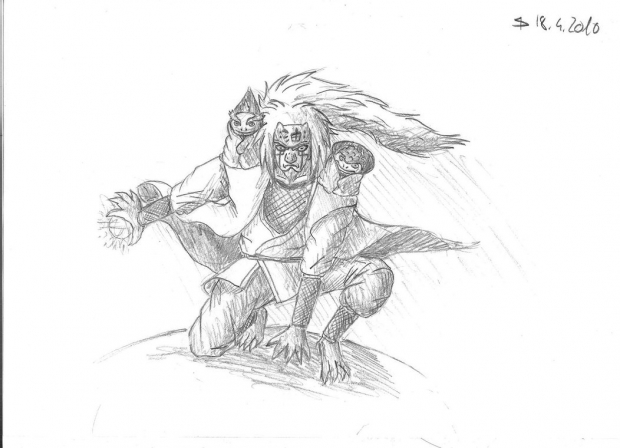 Jiraiya Hermit Mode Rasengan