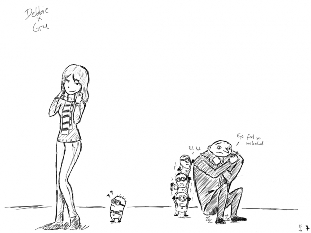 Art Trade: Debbie x Gru