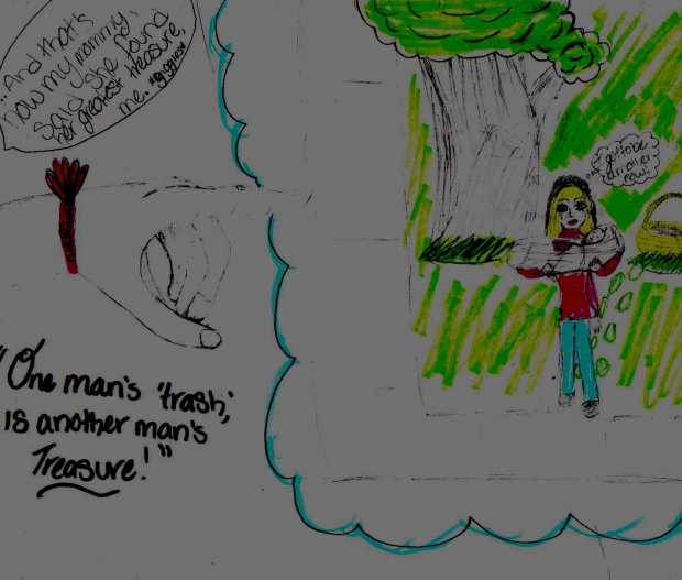 Mommy's greatest treasure is me.