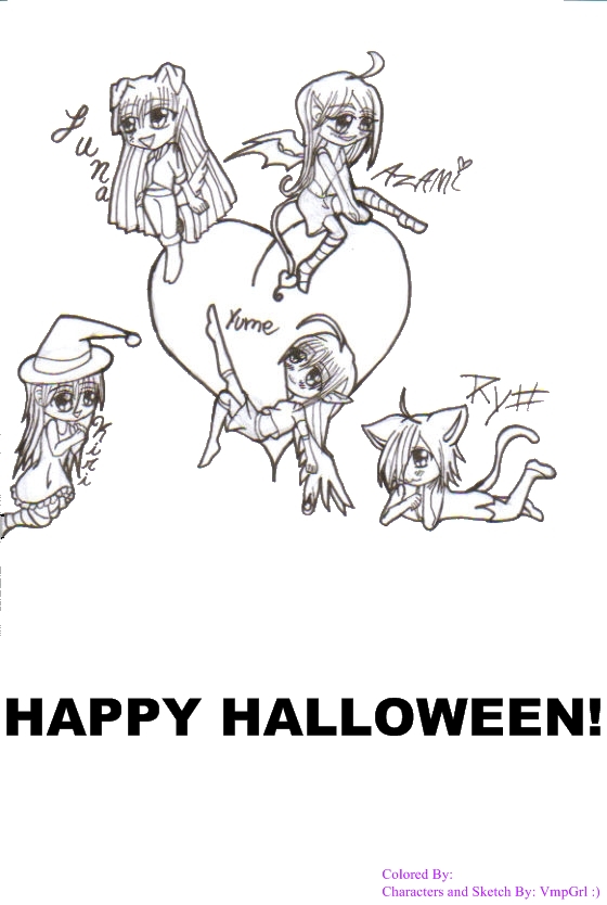 The Girls (Line Art)