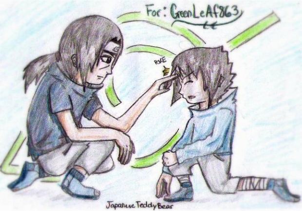 Younger Sasuke and Itachi