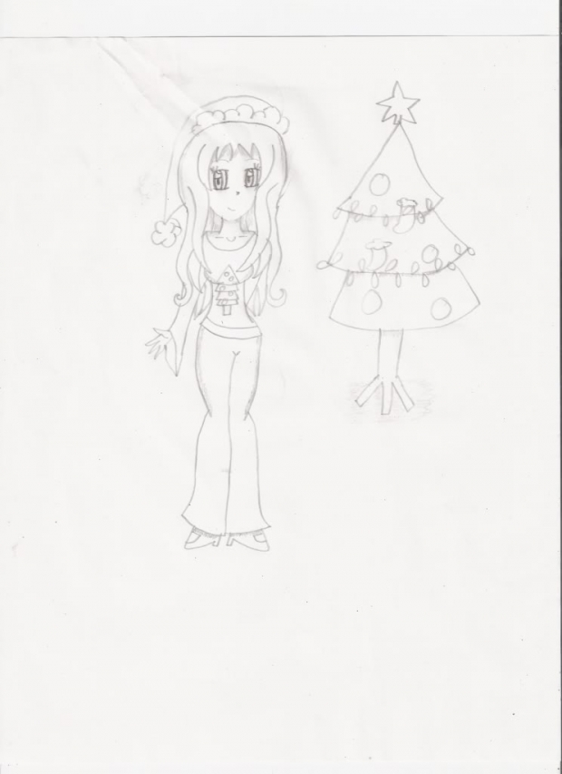 Anime Girl Christmas