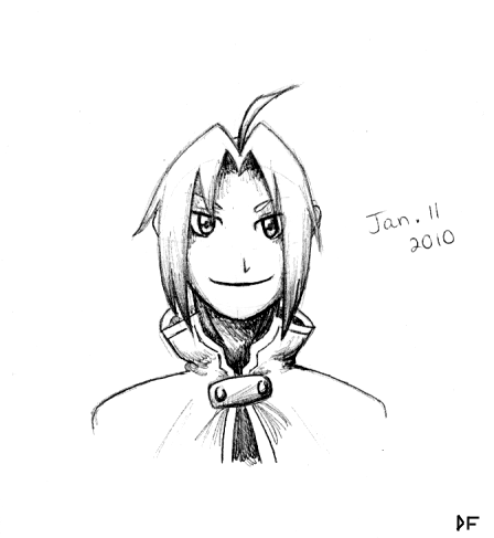 Pen Sketch of Edward