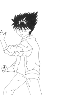 Dancing Hiei