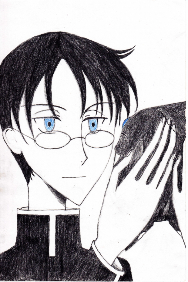 watanuki and mokona