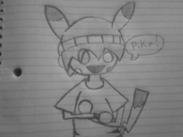 Me in a pikachu outfit