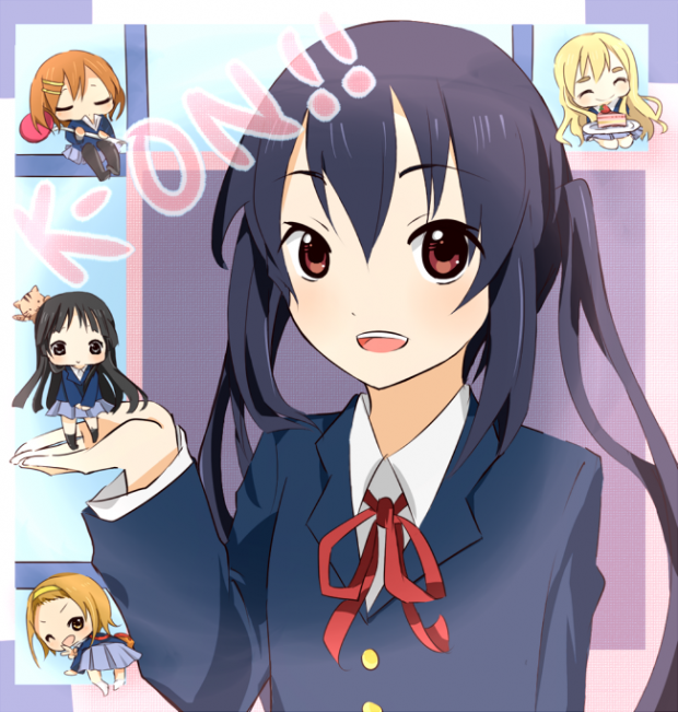 K-ON! Azunyan + Chibis