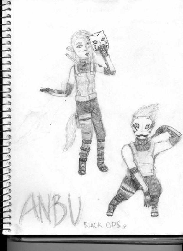 Anbu: Kakashi and Kiarra