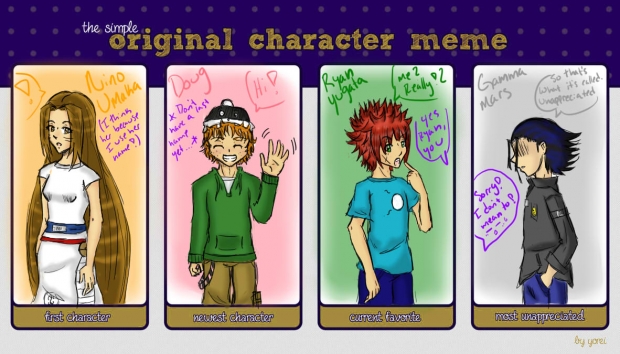 Original Character meme