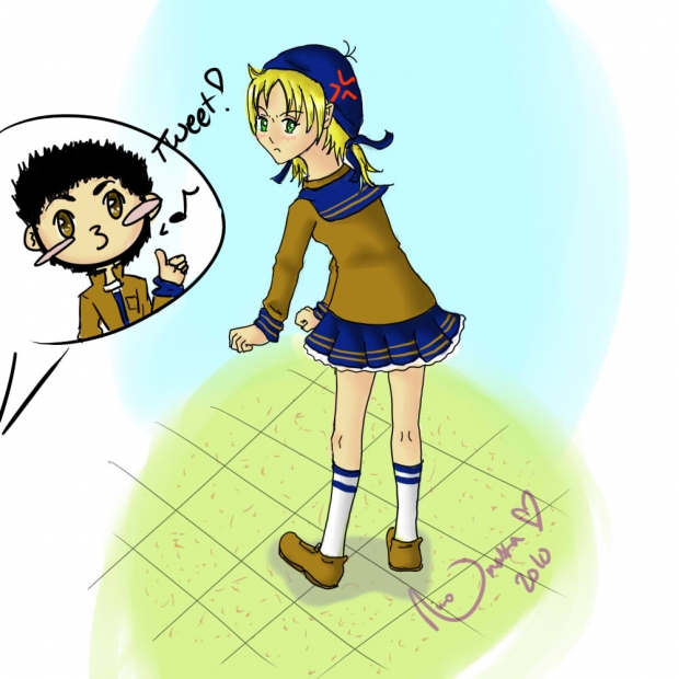 Who do you think you're looking at!?