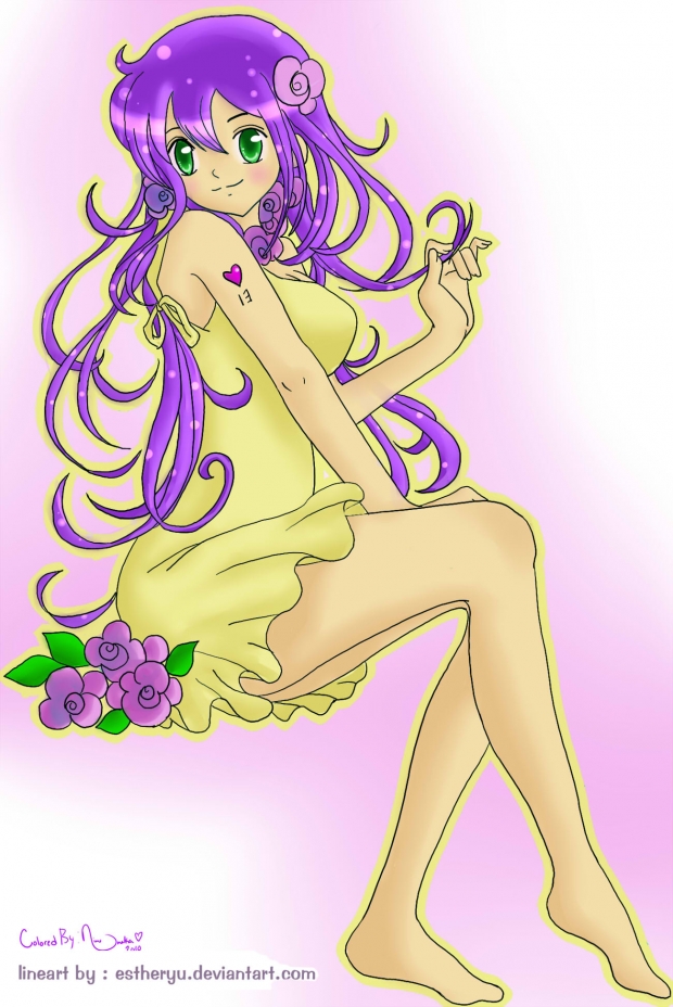 YU - Coloring contest entry on DA