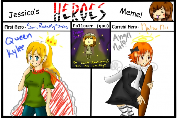 Jessica's Heroes Meme!