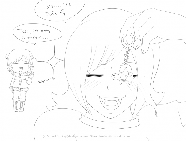 It's Perfect! (lineart)