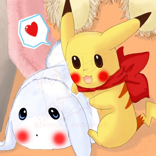 Pikachu and Plushy