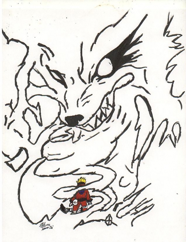 The Curse Of The Kyuubi (colored)