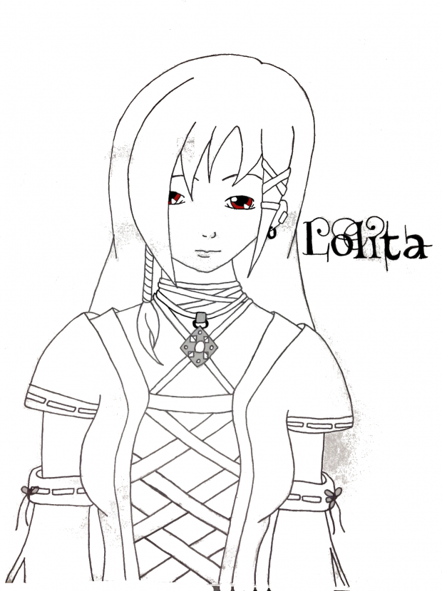 Gothic Lolita (computer edit Inprogress)