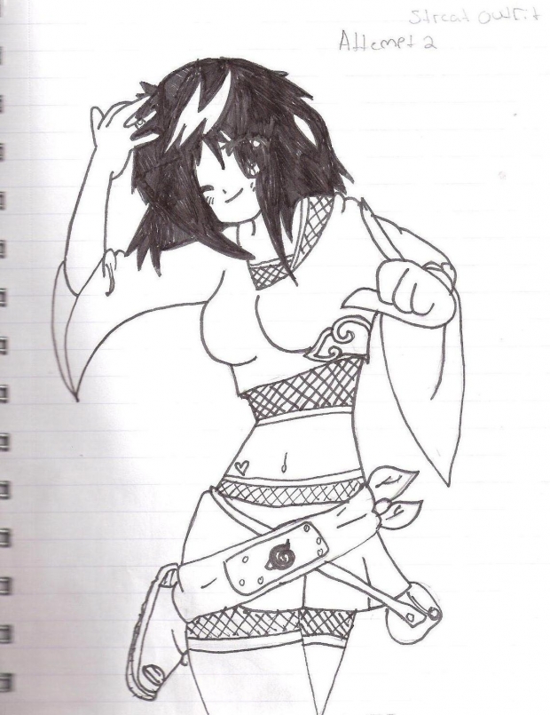 kasumi on the street (challenge entry)