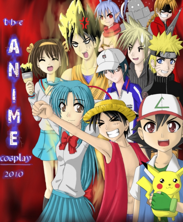 the anime cosplay 2010