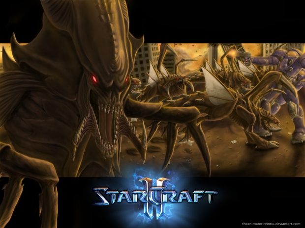 starcraft 2 fan art drawing