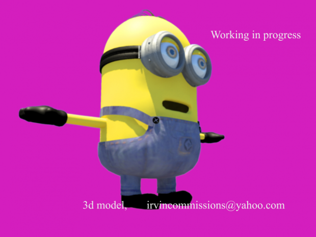 minion despicable me WIP