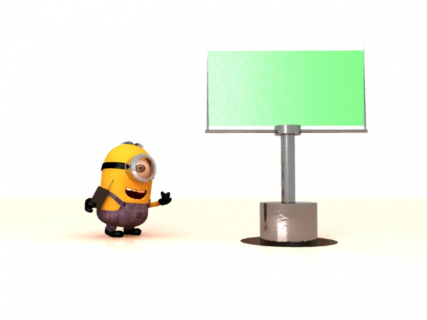 minion animation on progress